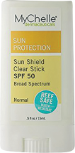 Sunscreen product image.